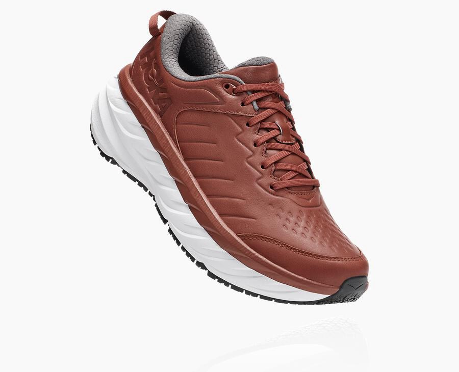 Hoka One One Running Shoes Mens Brown - Bondi Sr - 51763BVZG